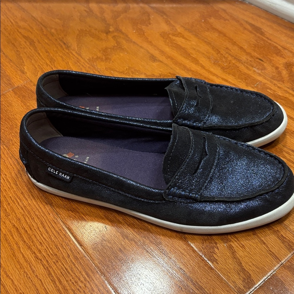 Cole Haan Dark Blue Loafers - Picture 9 of 9